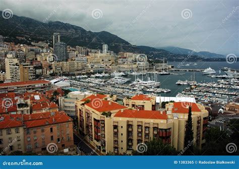 Monte Carlo view stock image. Image of cote, monaco, marina - 1383365