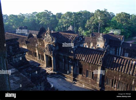 Bayon Temple at Angkor in Cambodia Stock Photo - Alamy