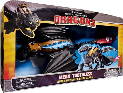 How to Train Your Dragon 2 Mega Toothless 23 Action Figure Alpha ...