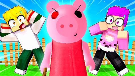 Can We Escape PIGGYS HOUSE In MINECRAFT?! (PIGGY HAS A DARK SECRET!!!) - YouTube