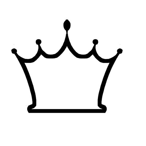 Free Crown Outline Template, Download Free Crown Outline Template png ...