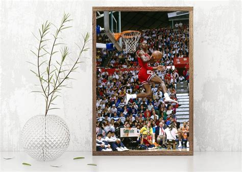 Michael Jordan Poster, Dunk Poster sold by Bautista | SKU 24937326 ...