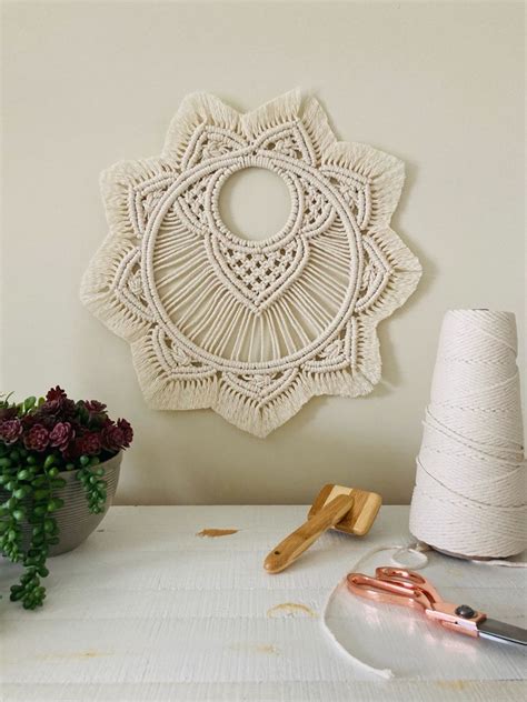 Handmade Macrame & Wall Art by CabinCords on Etsy in 2023 | Macrame patterns, Macrame design ...