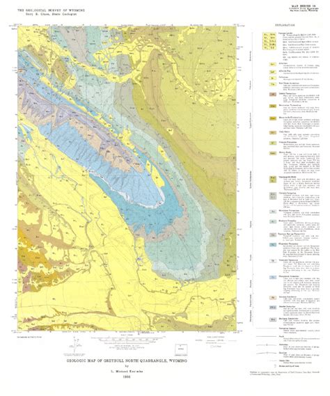 Geologic Map of Greybull North Quadrangle, Wyoming (1986) - WSGS ...