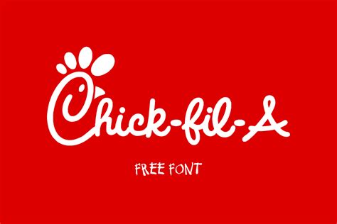 Chick fil A Font Free Download | FontSwan