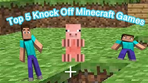 5 Terrible Minecraft Knock Off Games!!! (Gameplay) - YouTube