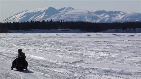 A Trip To Our Remote Alaska Cabin - Winter - YouTube