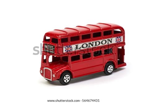 Red London Bus Toy Stock Photo (Edit Now) 564674431