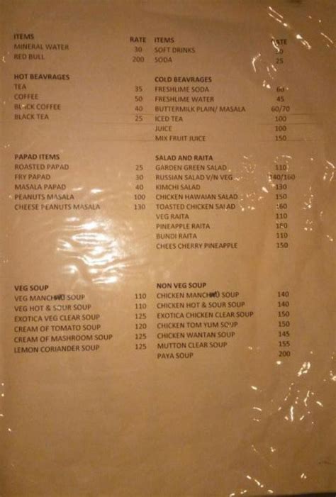 Infinity Lounge Menu, Menu for Infinity Lounge, Mundhwa, Pune, Pune