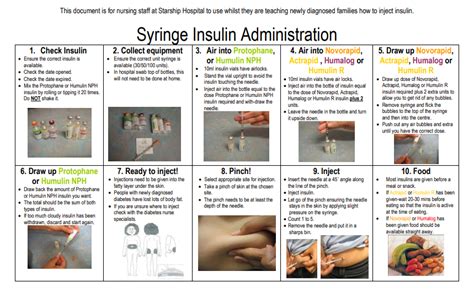 techniques of insulin administration