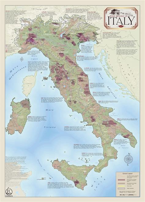 Italian Wine Regions Map - VinMaps