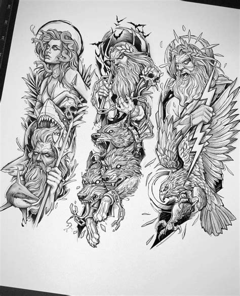 Greek mythology sleeve designs | Greek mythology tattoos, Mythology tattoos, Half sleeve tattoos ...