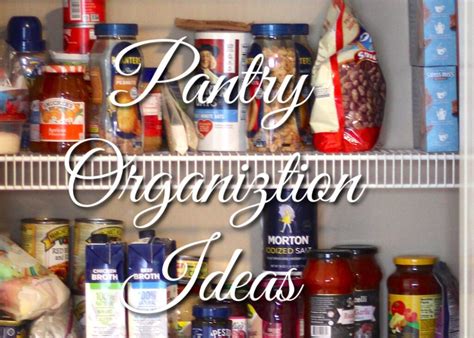 10 Pantry Organization Ideas to Inspire - Craft Klatch