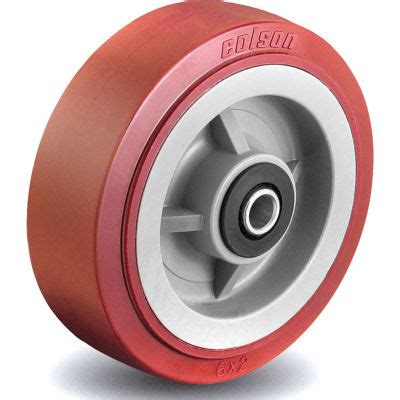 Casters | Colson Brand | Colson® 2 Series Wheel 5.00006.929 SSWS - 6 x 2 Polyurethane/Polyolefin ...