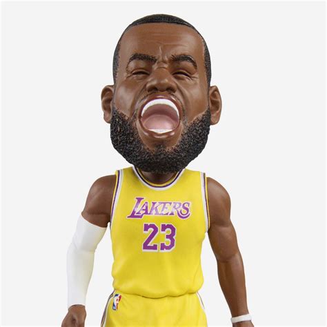 LeBron James Los Angeles Lakers 4X Champion Triple Bobblehead FOCO