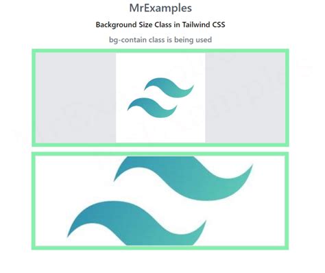 Tailwind Background Size - MrExamples