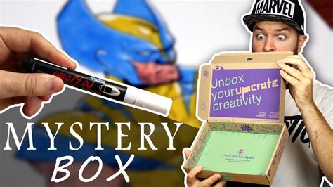 One of the BEST MYSTERY ART BOXES..! | Art Crate unboxing - YouTube