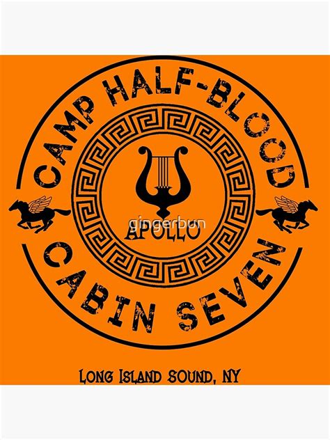 Percy Jackson - Camp Half-Blood - Cabin Seven - Apollo Posters