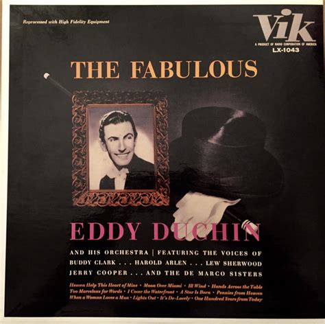 Eddy Duchin And His Orchestra - The Fabulous Eddy Duchin (Vinyl, LP, Album) | Discogs