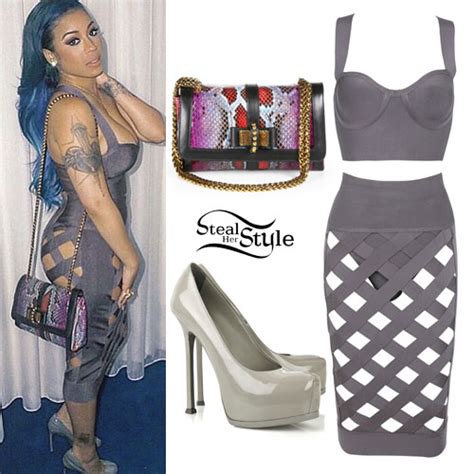 Keyshia Cole Clothes & Outfits | Steal Her Style