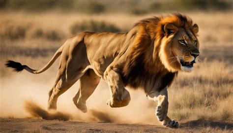 How Fast Can Lions Run?