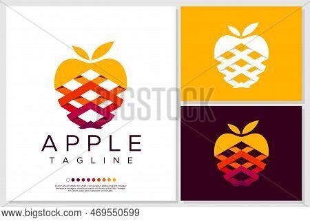 Apple Logo Design Vector & Photo (Free Trial) | Bigstock