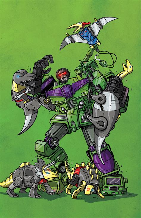 ArtStation - Devastator vs Dinobots