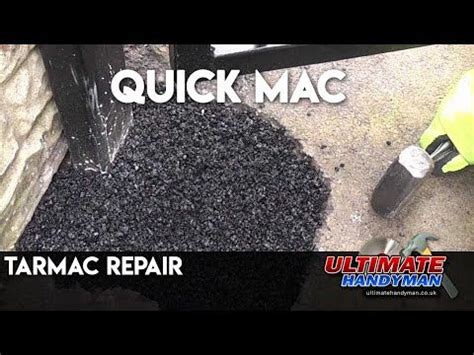 Tarmac repair - YouTube | Tarmac drives, Tarmac, Repair