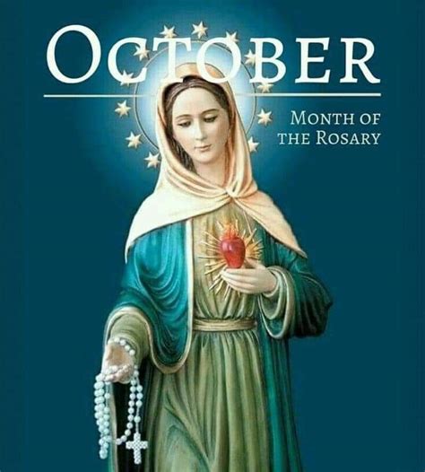 October Family Newsletter - October is the Month of the Rosary