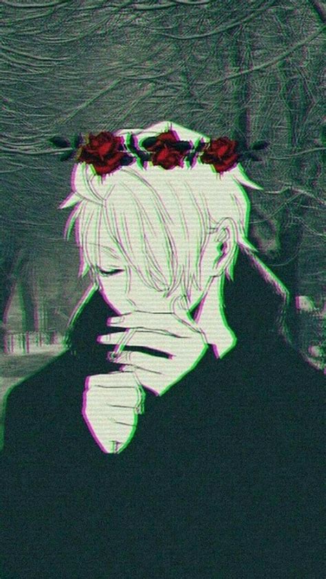 Boy Broken Heart Dark Sad Anime Aesthetic - Broken Anime Boy Wallpapers Top Free Broken Anime ...