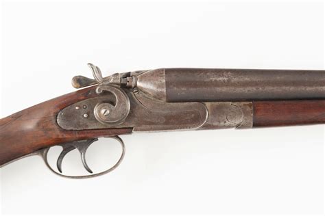 Vintage Double Barrel Coach Gun Marked "american Gun Co., New York", 12 Gauge, Sn 363907, With ...