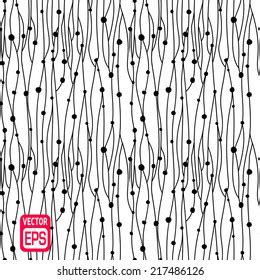 Black White Stripes Hand Drawn Pattern Stock Vector (Royalty Free) 217486126 | Shutterstock
