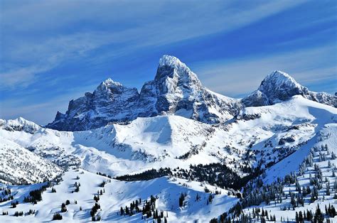 Grand Teton Winter Photograph by Greg Norrell