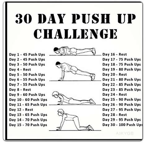 Push-Up and Activity Challenge – McKinley Grapevine