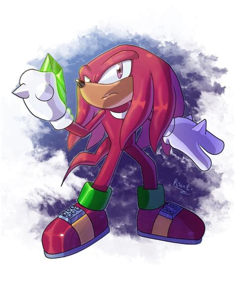 Sonic the Hedgehog with Knuckles and Sonic Heroes Art