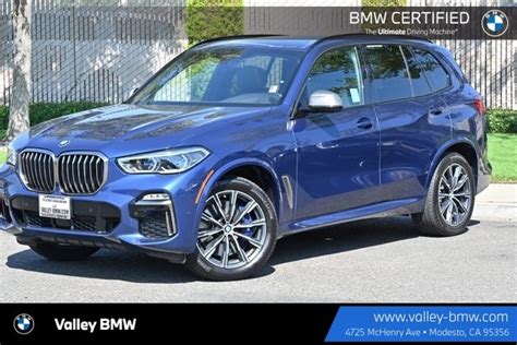 Certified Pre-Owned 2020 BMW X5 M50i SUV in Modesto #16773PO | Valley BMW