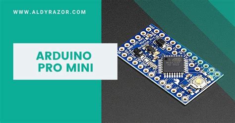 Arduino Pro Mini: Pengertian, Spesifikasi, dan Fungsi - Aldyrazor.com