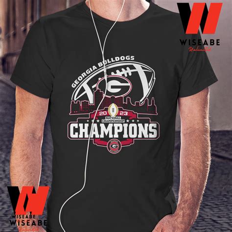 Georgia Bulldogs Football National Championships 2023 T Shirt - Wiseabe Apparels