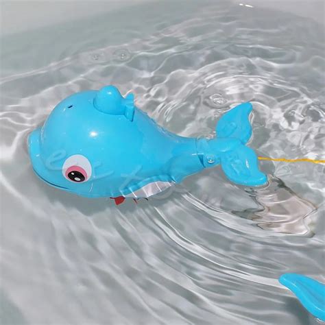 OOTDTY 1Pc Plastic Whale Shape Squirting Bath Baby Toddler Bathing Toy ...