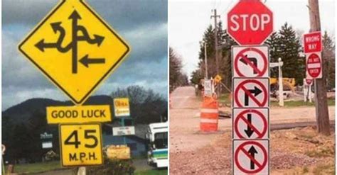 The 20 Most Confusing Road Signs Ever