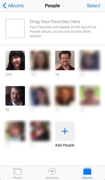 How to Add Names to the “Recognized Faces” List in the iOS 10 Photos App