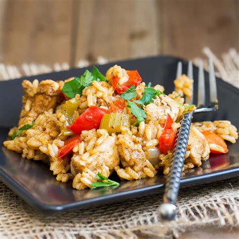 Cajun Chicken and Rice Skillet