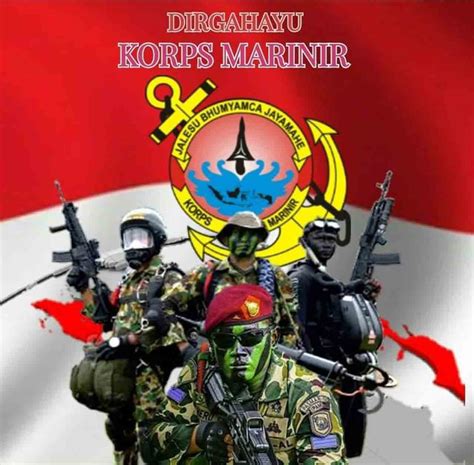 HUT ke-76 Korps Marinir TNI AL, Ini Sejarah Korps Baret Ungu | MalukuTerkini.com