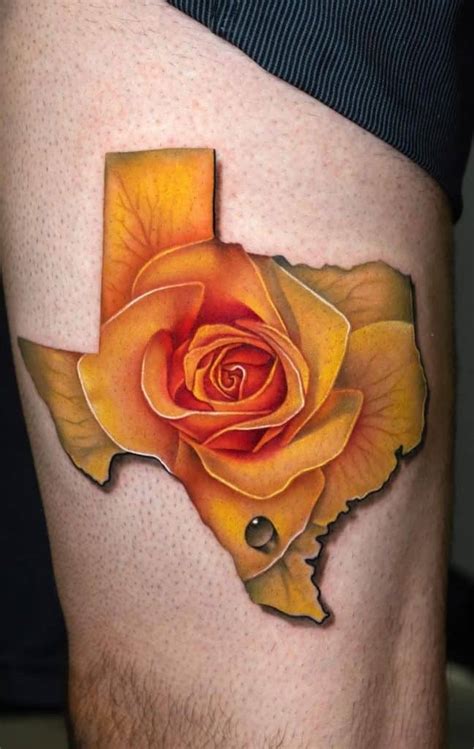 60+ Yellow Rose Tattoos And Their Meanings