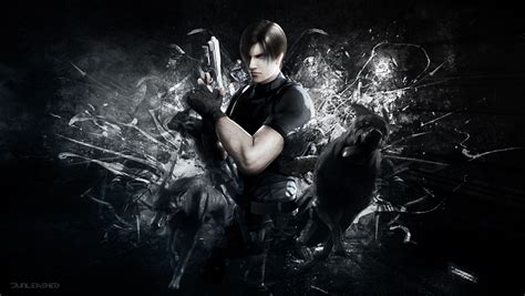 Resident Evil Wallpaper - Leon S Kennedy - by Junleashed on DeviantArt