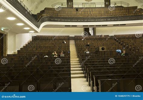 Students after Lecture in Ludwig-Maximilian University of Munich ...