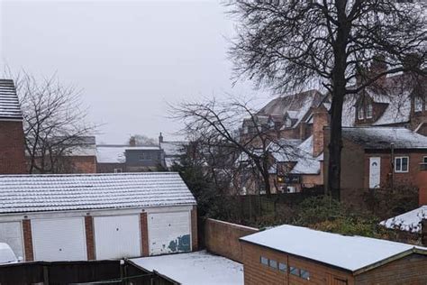 Birmingham Met Office forecast as first snowfall hits the region