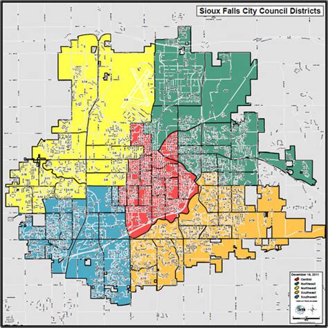 City of Sioux Falls - Council District Maps