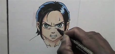 Angry Anime Face Drawing