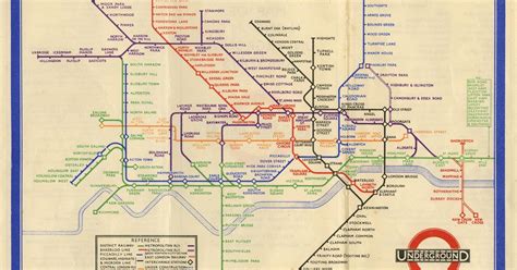 A brief history of the pocket Underground map | London Transport Museum